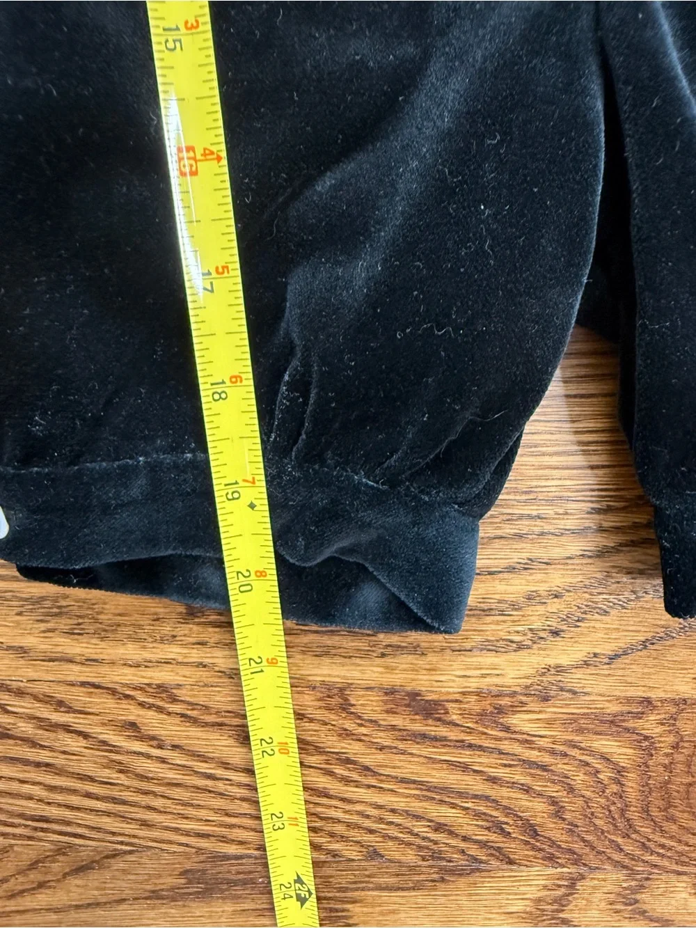 Vintage Frances Johnston Silk Heirloom Top Black Velvet Toddler Shorts 18 Mths